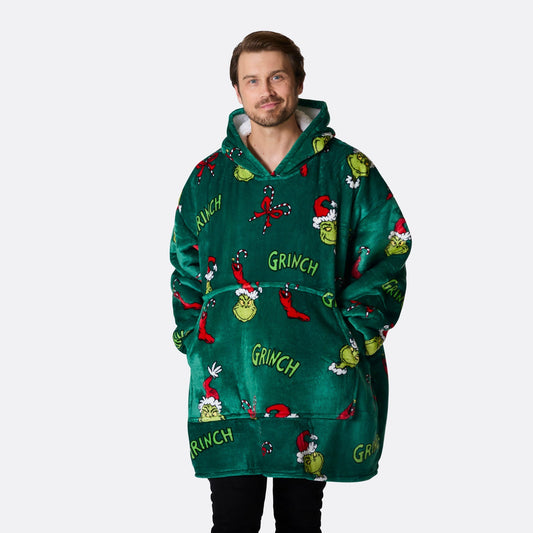 Grüner Der Grinch HappyHoodie - Stilzeits