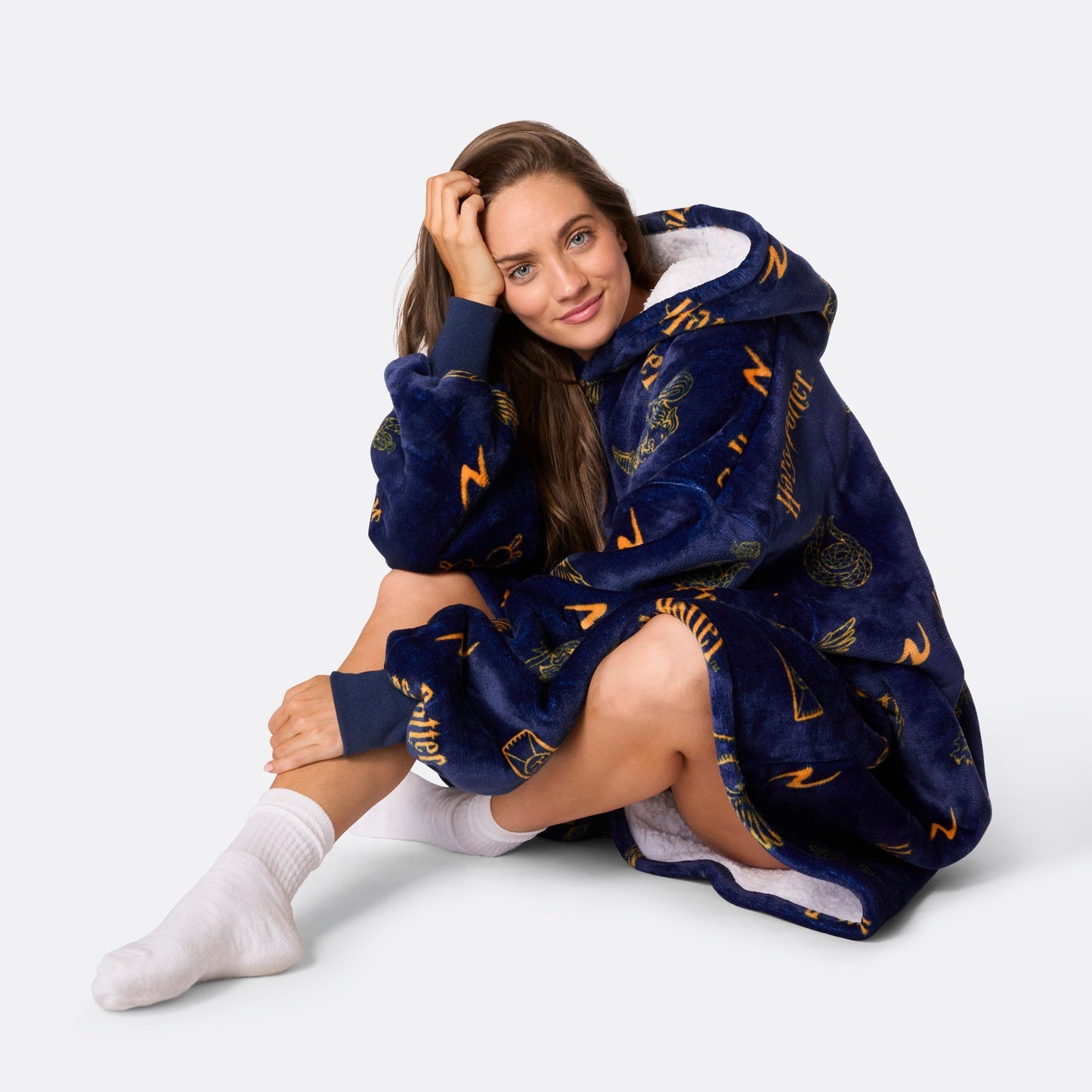 Blauer Harry Potter HappyHoodie - Stilzeits