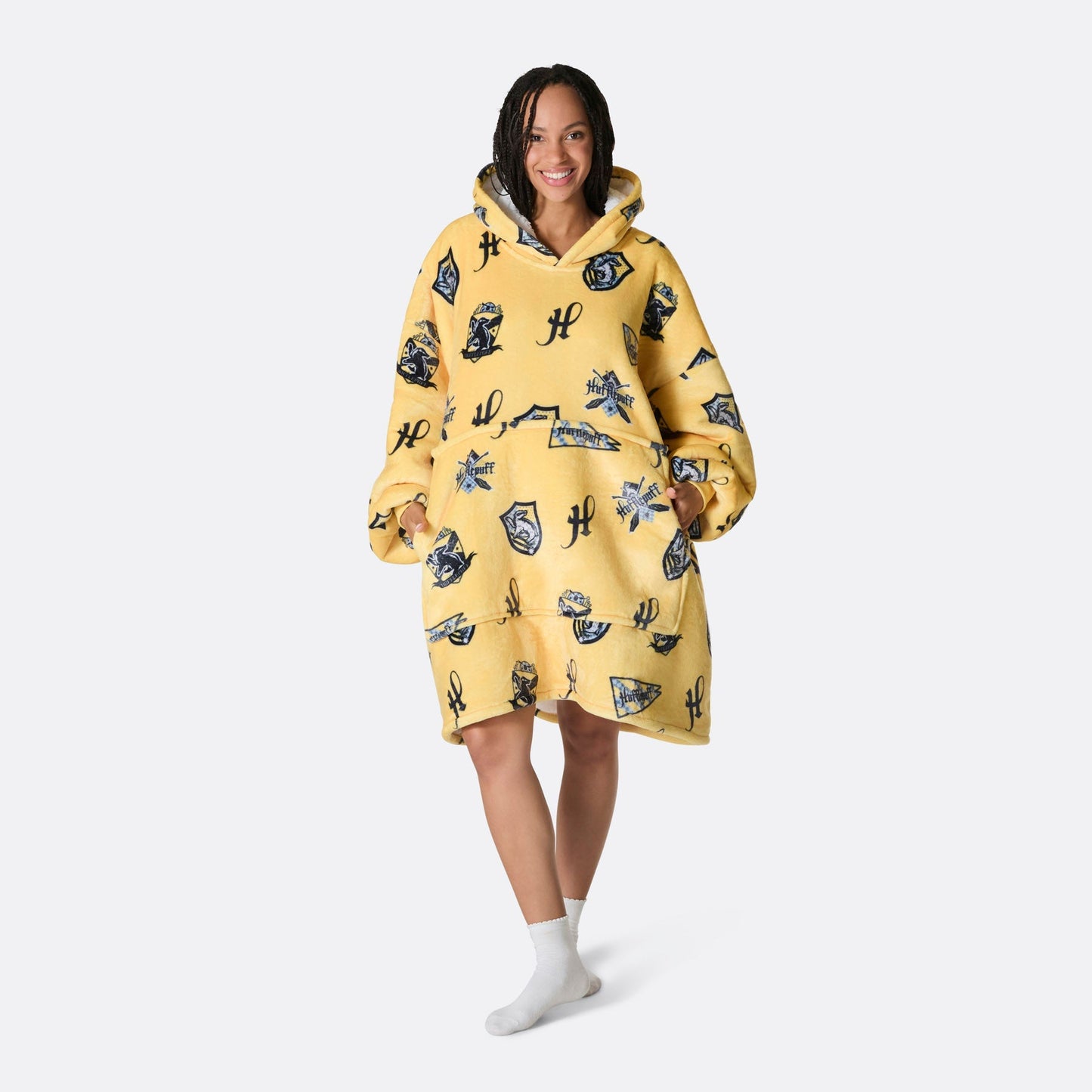 Harry Potter Hufflepuff HappyHoodie - Stilzeits