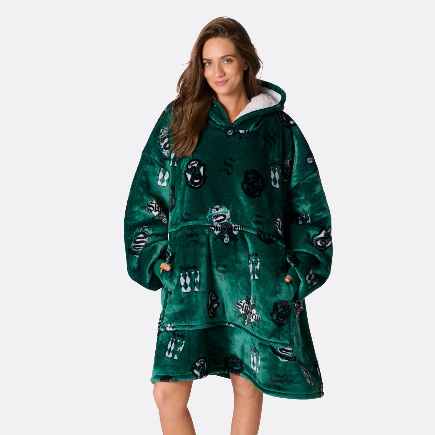 Harry Potter Slytherin HappyHoodie - Stilzeits