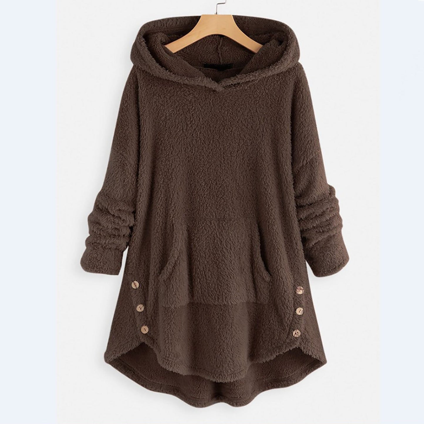 Super-soft Gerda Teddy Hoodie