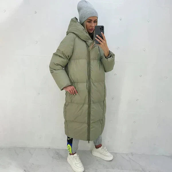 Stilzeits | Langarmwintermantel mit Innenfutter für Damen Ideal für kalte Zeiten