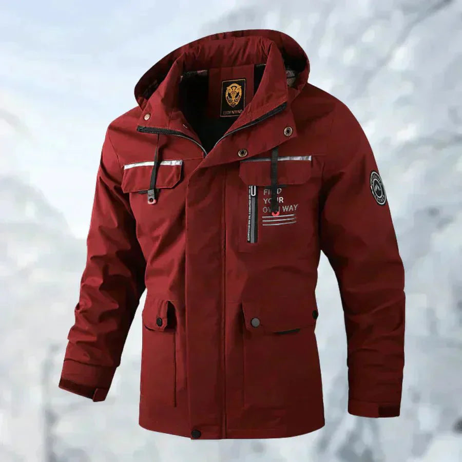 Komfortable, wind- und wasserdichte Outdoorjacke von Müller