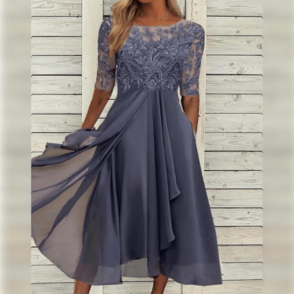 Stilvolles, elegantes Kleid