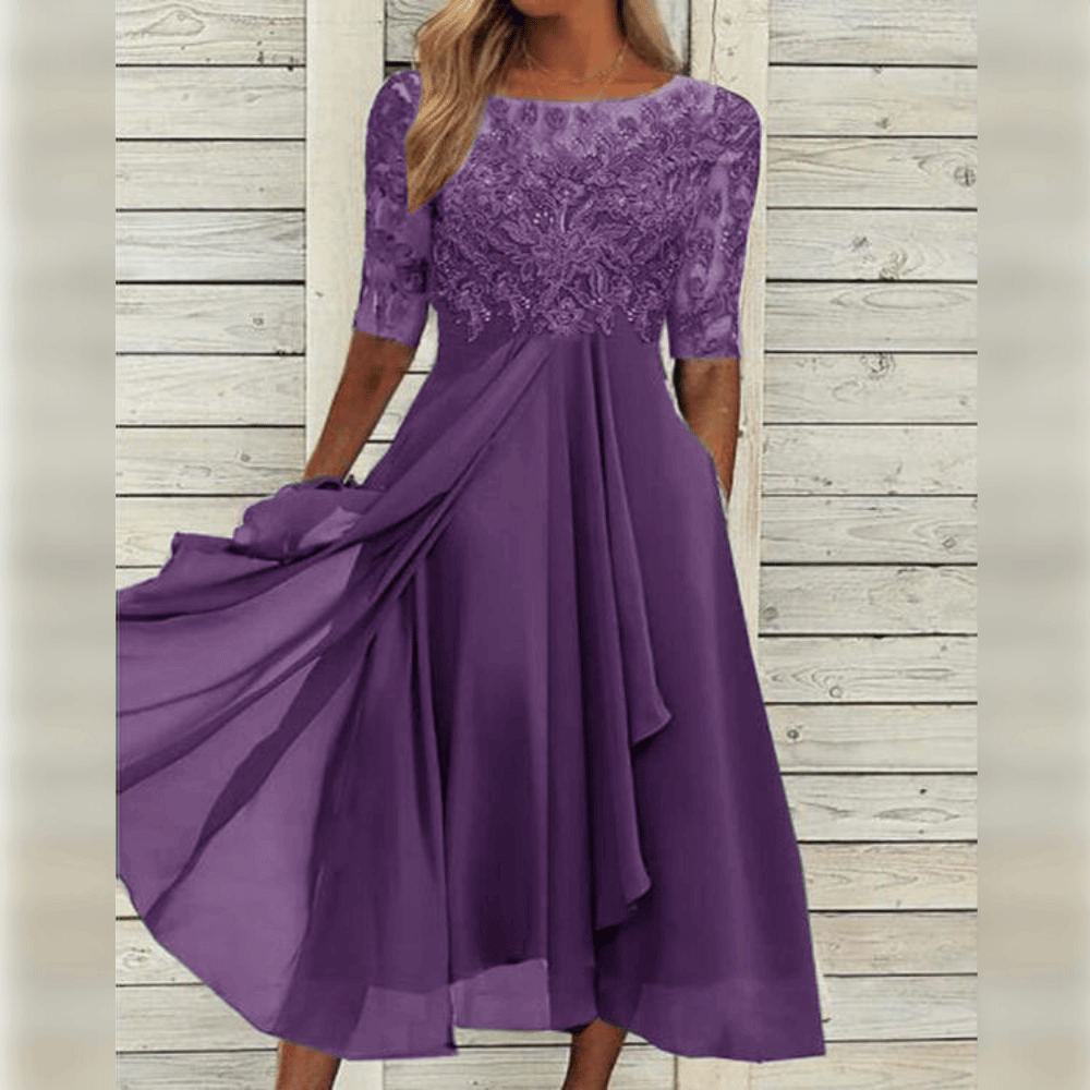 Stilvolles, elegantes Kleid