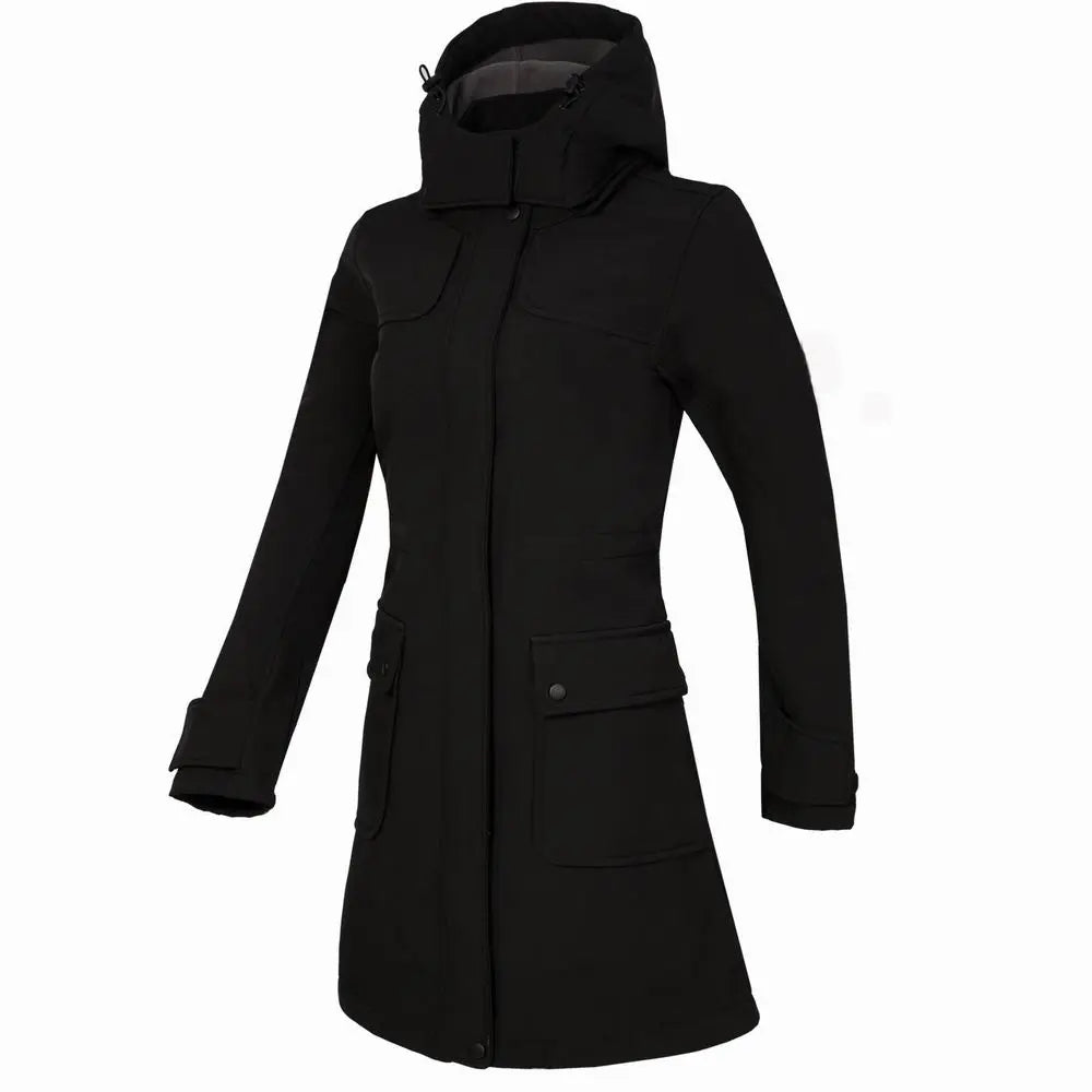 Stilzeits | Damen Freizeit-Kletterjacke mit Kapuze und Reißverschluss Ideal für Herbst Winter