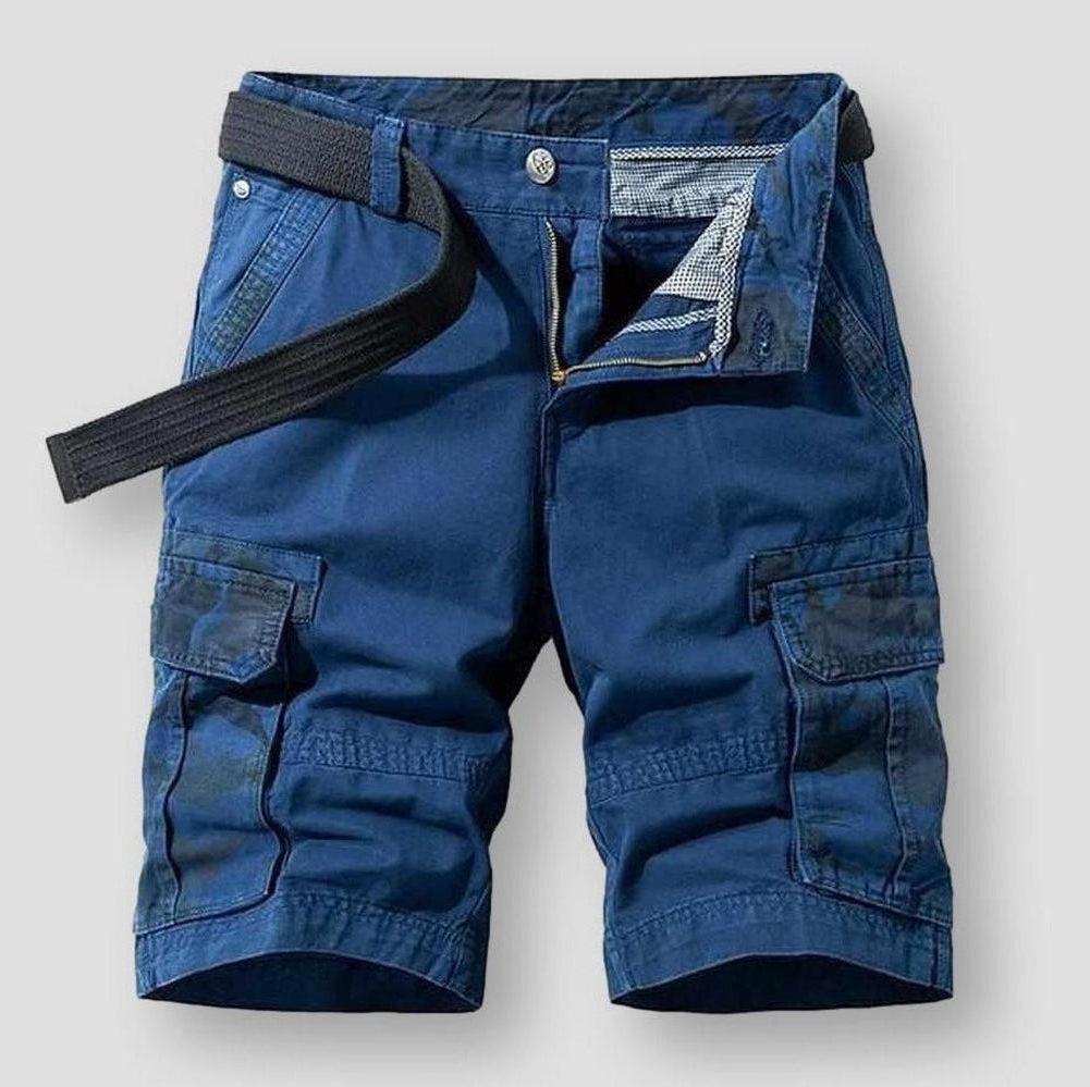 Veronique Cargo Shorts: North Royal Titan
