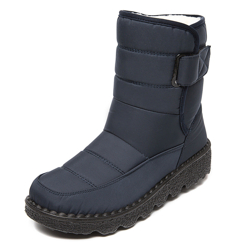 Stilzeits | Wasserdichte High-Top Slip-On Schneestiefel
