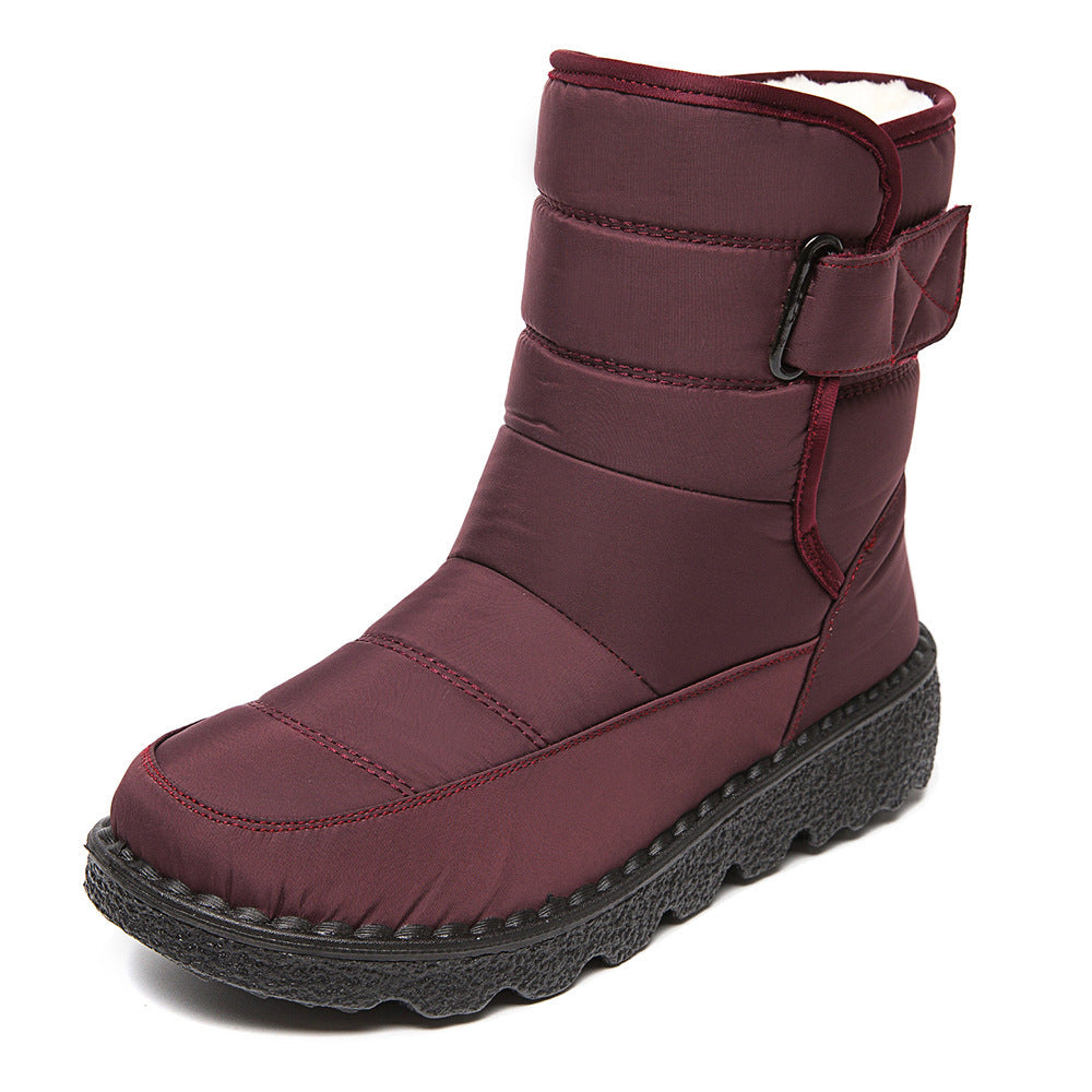 Stilzeits | Wasserdichte High-Top Slip-On Schneestiefel