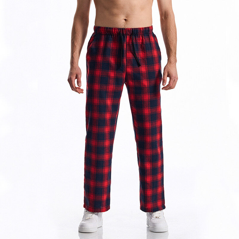 Herren Pyjamahose aus weichem Flanell Stilzeits
