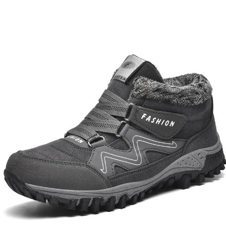 Damen Hochwertige Outdoor-Wanderschuhe mit isoliertem Futter und rutschfester Sohle Stilzeits