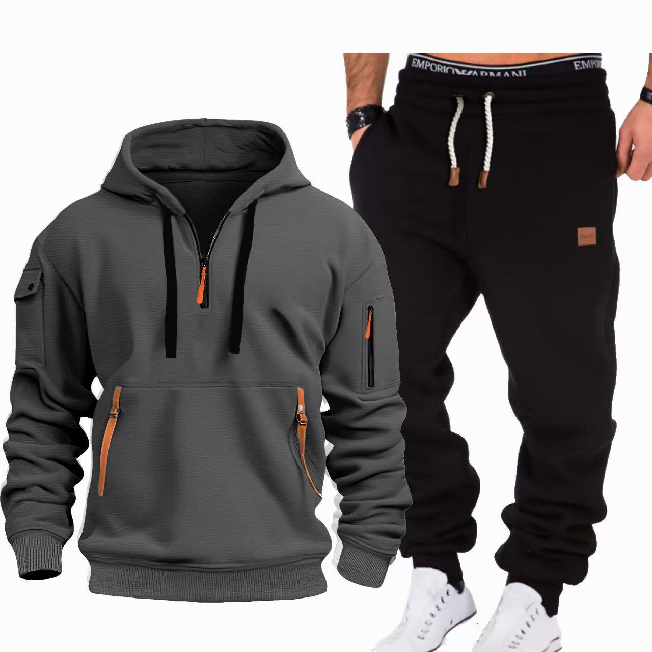 Herren Freizeit-Jogginganzug Stilzeits