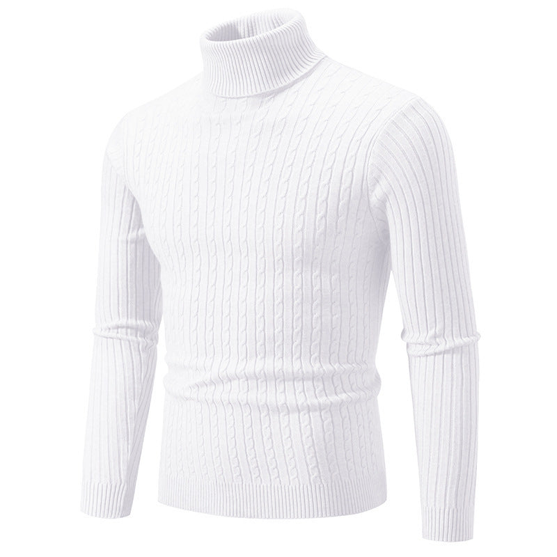 Herren Rollkragenpullover aus komfortabler Strickqualität Stilzeits