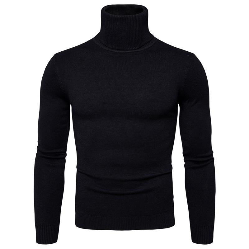 Herren Rollkragenpullover aus feiner Merinowolle Stilzeits