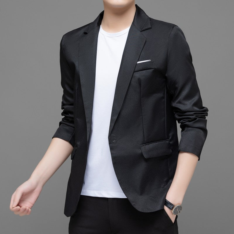 Herren modernen Blazer mit eleganter Passform und praktischen Taschen Stilzeits