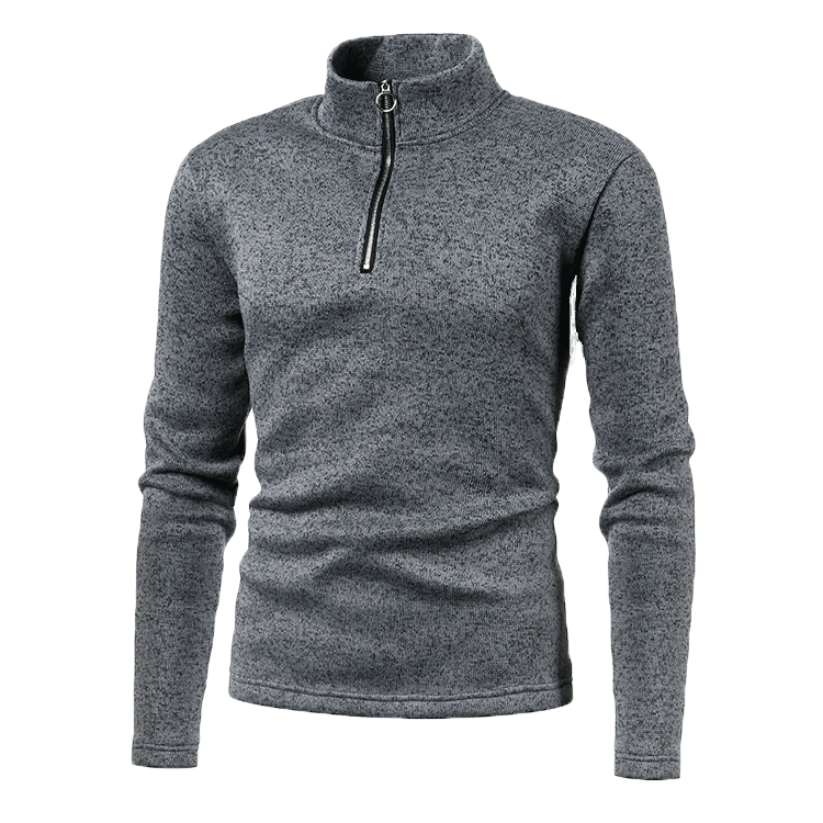 Herren funktionaler Stehkragenpullover Stilzeits