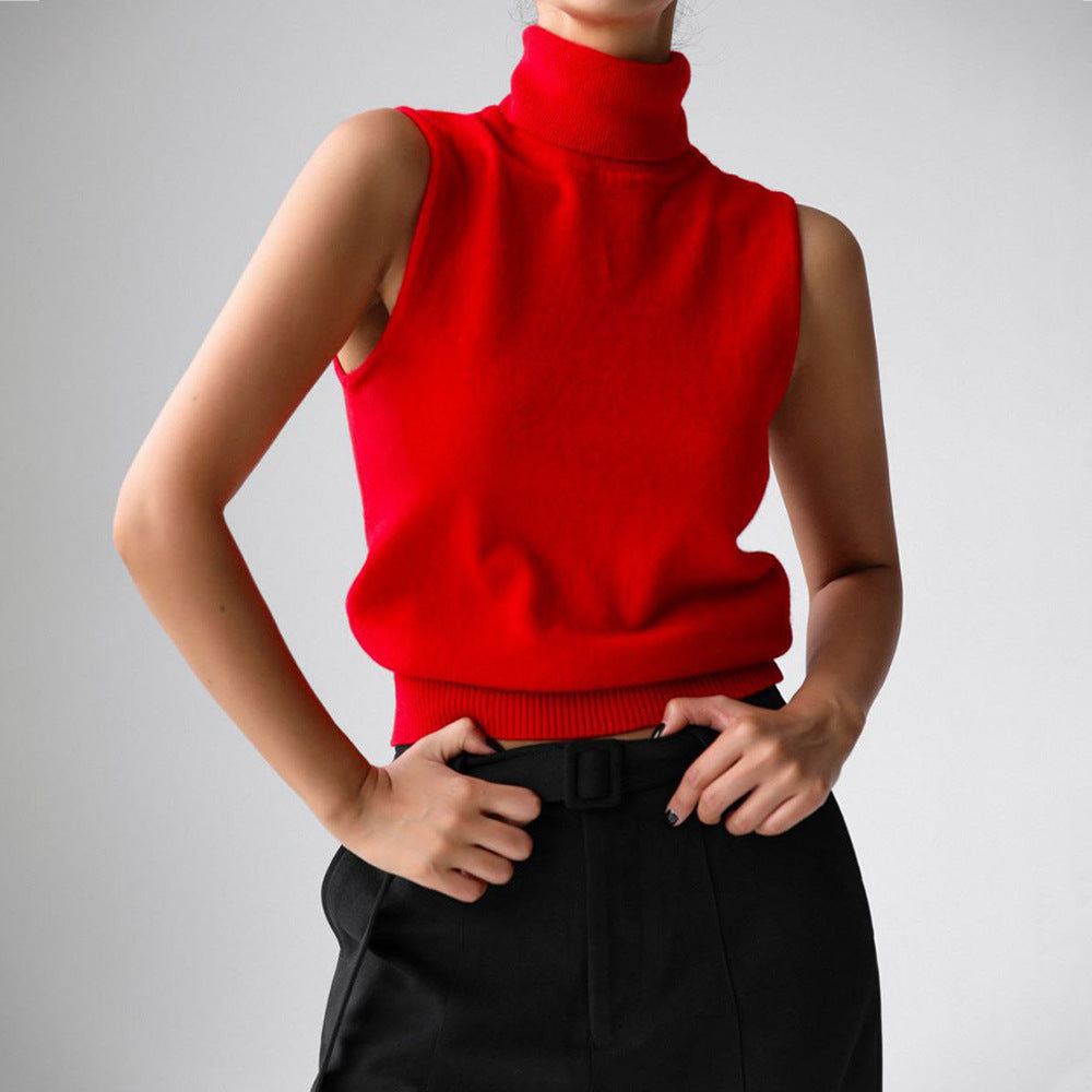 Damen Rollkragenpullover Stilzeits