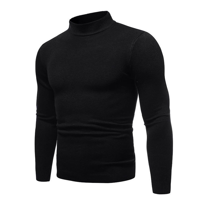 Herren zeitloser Rollkragenpullover Stilzeits
