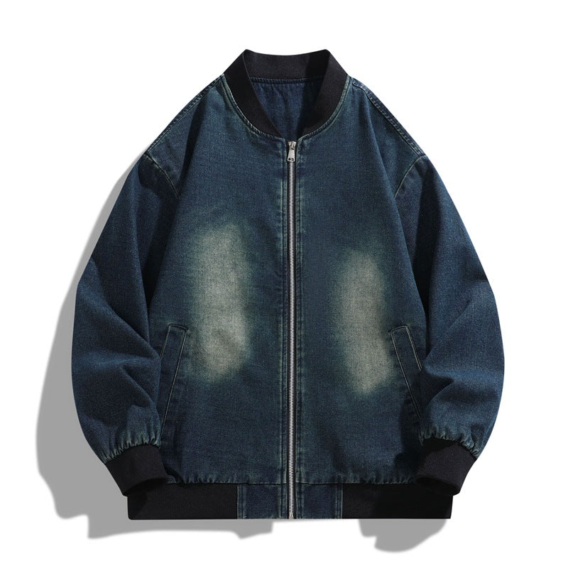 Herren entspannte Baumwolljacke im lässigen Stil Stilzeits