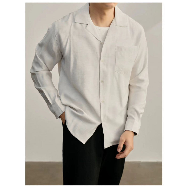 Herren Leichtes Kurzarmhemd mit Brusttasche und lässigem Schnitt Stilzeits