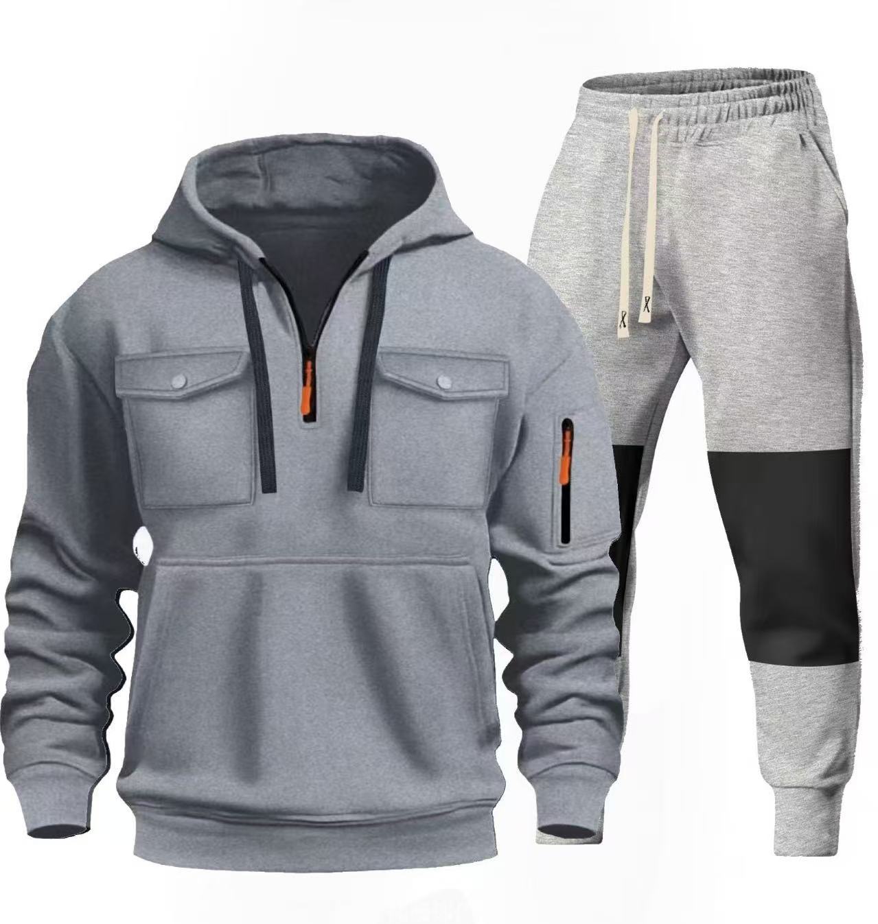Herren funktionaler Sweatshirt- und Jogginghosen-Set Stilzeits