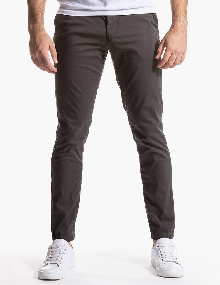 Herren Slim-Fit Chinohose aus atmungsaktivem Material Stilzeits