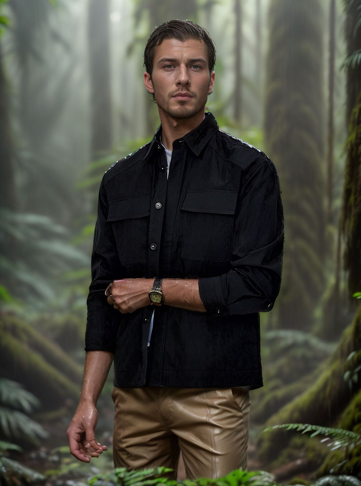 Herren lässige Sommerjacke mit Windschutz Stilzeits