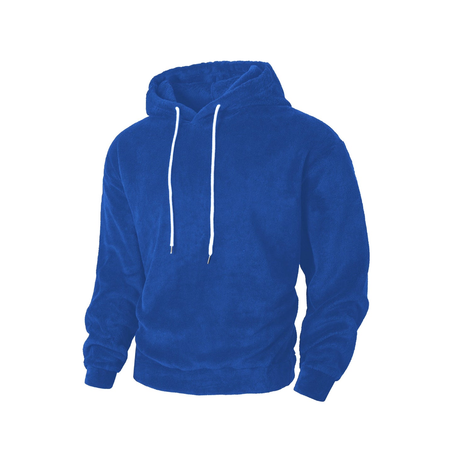 Herren Kuscheliger Fleece-Hoodie mit Kordelzug Stilzeits