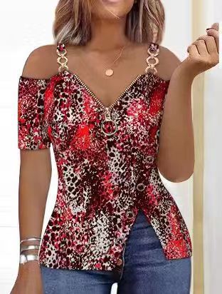 Damen Trendiges Oberteil mit schulterfreier Silhouette und dekorativen Akzenten Stilzeits