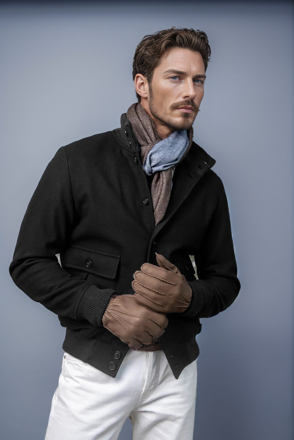 Herren modische Utility-Jacke mit praktischen Taschen Stilzeits 1760428331