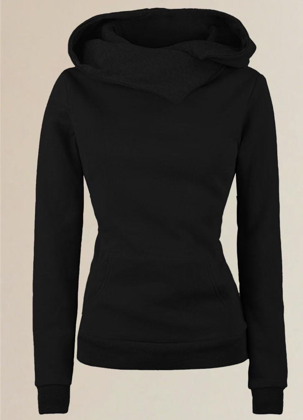 Damen Hoodie mit lässigem Schnitt Stilzeits