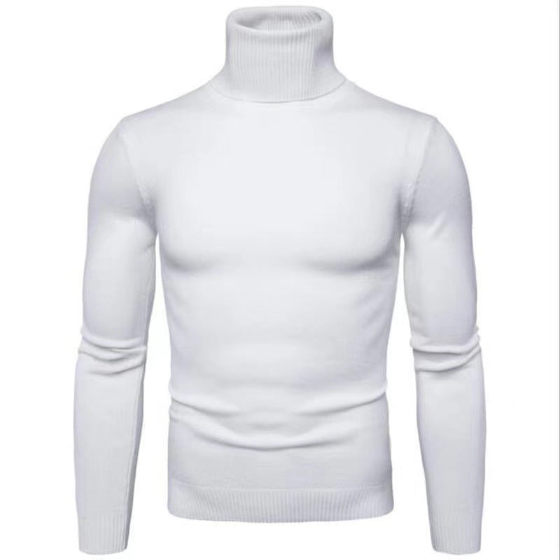 Herren Rollkragenpullover aus hochwertiger Baumwolle Stilzeits