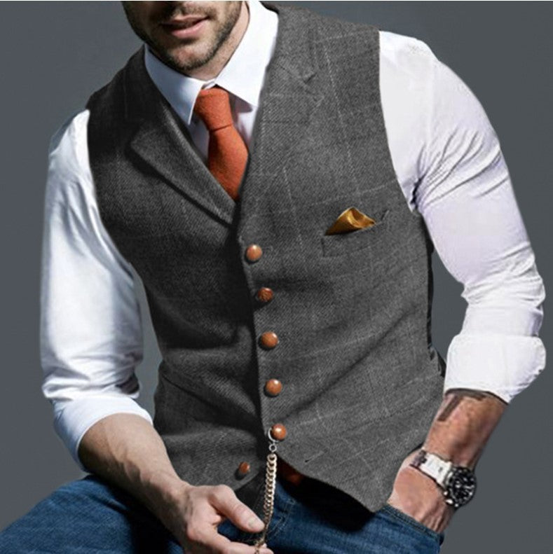 Herren elegante Weste Stilzeits