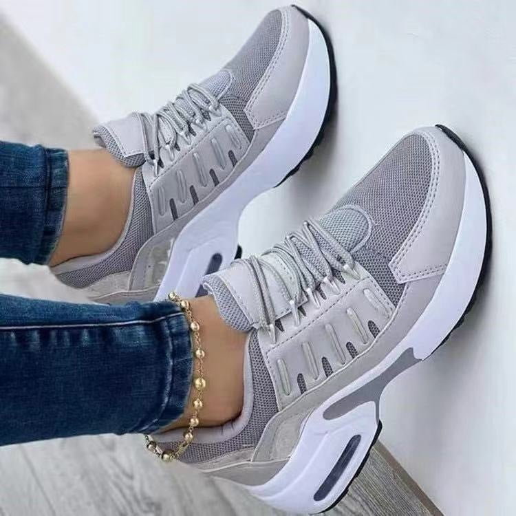 Damen Sportliche Air Max Sneakers mit atmungsaktiver Oberflächenstruktur Stilzeits