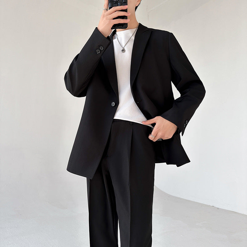 Herren eleganter Anzugblazer mit modernem Schnitt und feinem Innenfutter Stilzeits