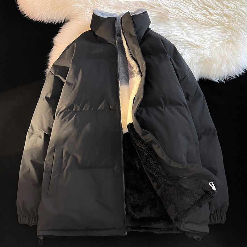 Damen Daunenjacke mit weichem Innenfutter und hohem Kragen Stilzeits