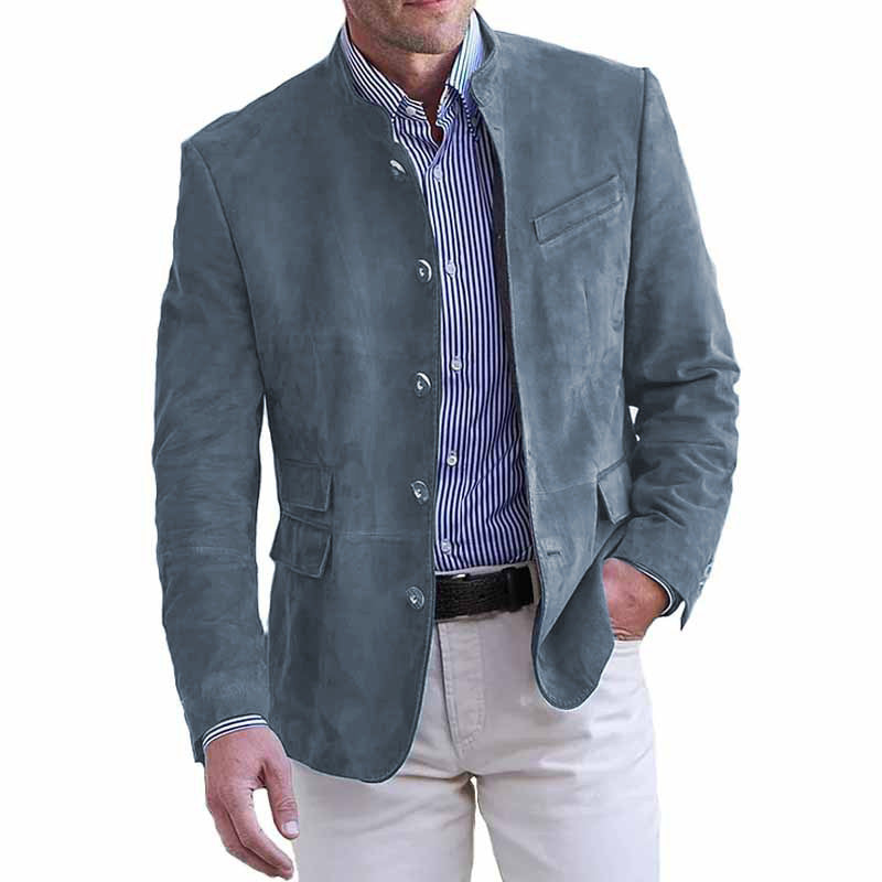 Herren elegante und modische Anzugjacke aus hochwertigem Stilzeits