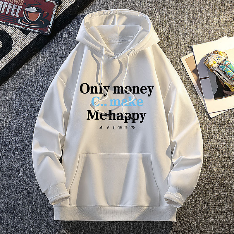 Damen Kapuzenpullover mit inspirierendem Print und lässigem Schnitt Stilzeits