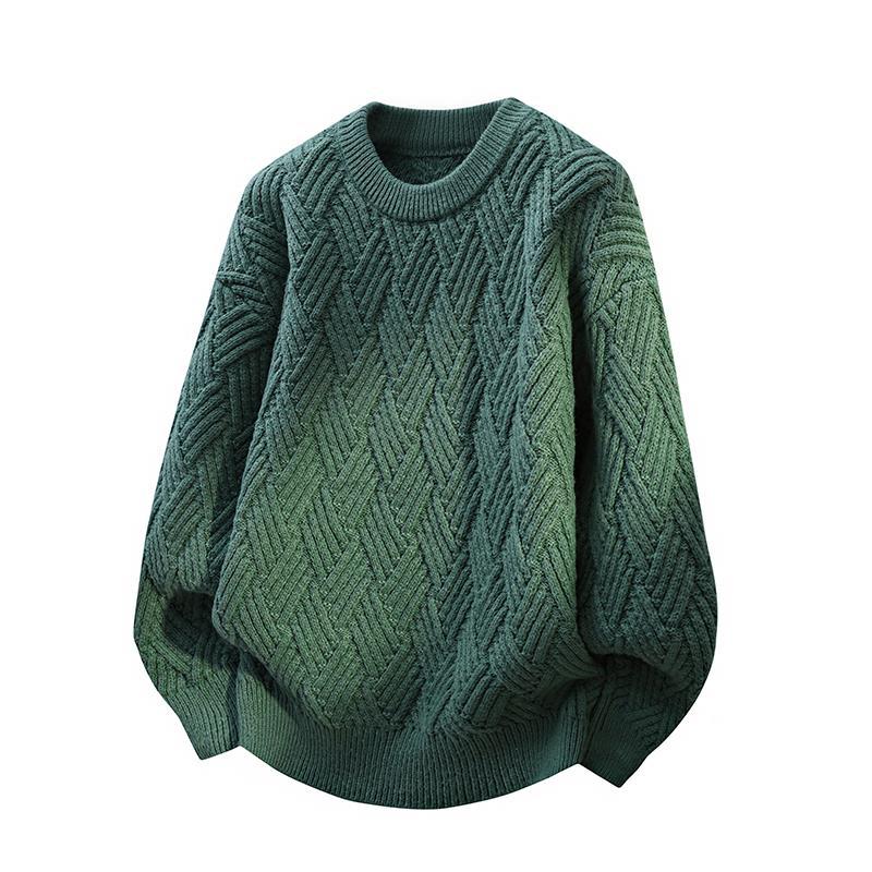 Damen Gemusterter Strickpullover Stilzeits