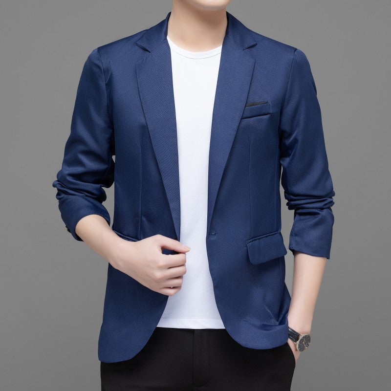 Herren modernen Blazer mit eleganter Passform und praktischen Taschen Stilzeits