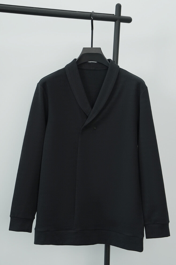 Herren Freizeitjacke mit modernem Schalkragen und praktischen Knöpfen Stilzeits