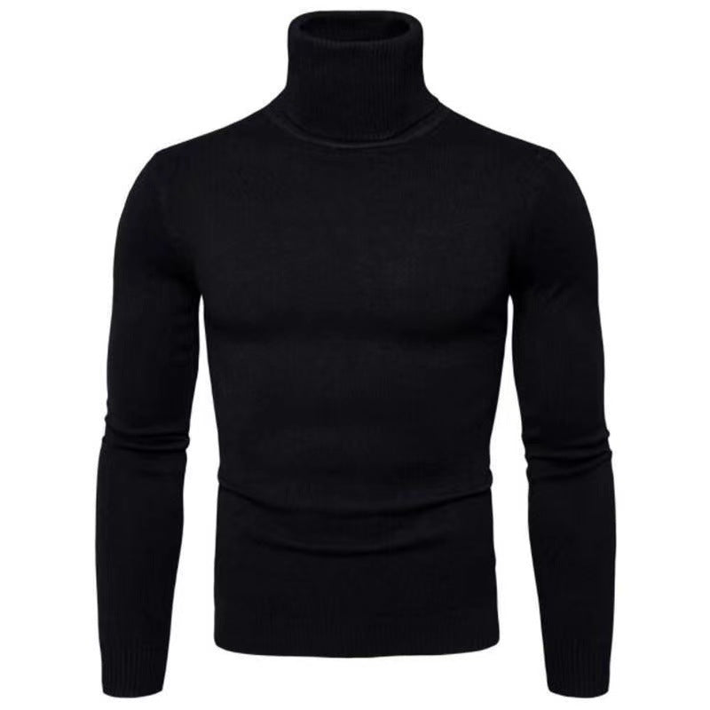 Herren Rollkragenpullover aus hochwertiger Baumwolle Stilzeits