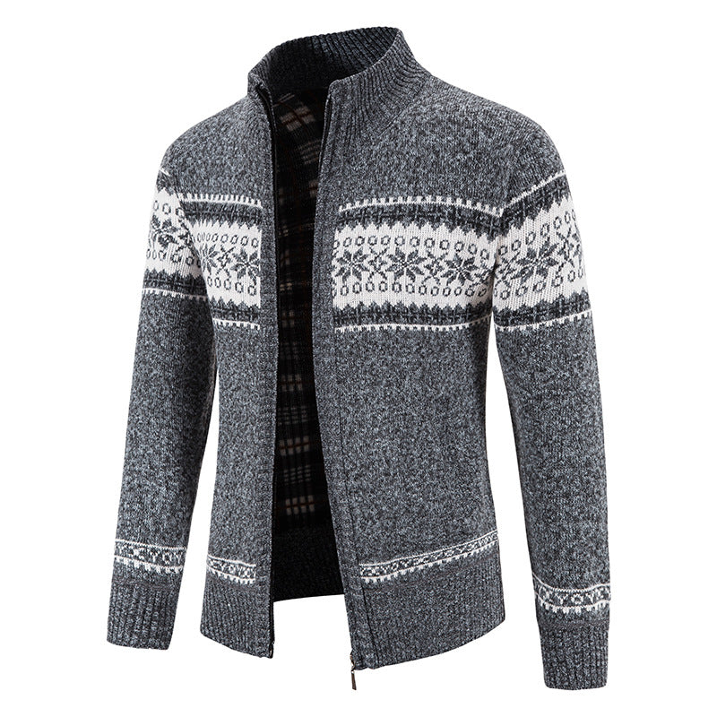 Herren Strickjacke mit zukunftsweisendem Design Stilzeits