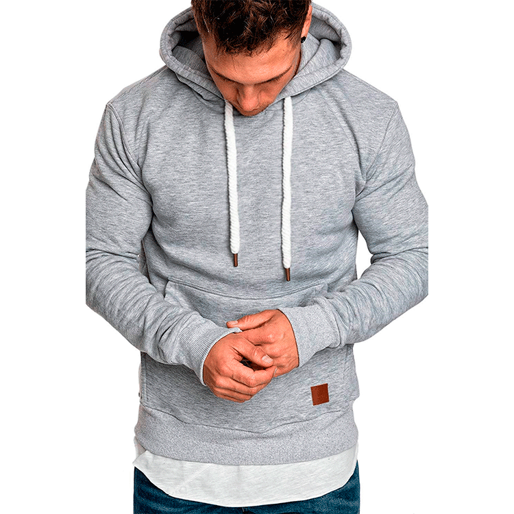 Herren Kapuzenpullover mit modischem Schnitt und lässigem Innenfutter Stilzeits