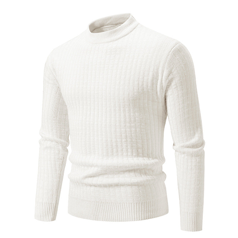 Herren Feinstrickpullover mit strukturiertem Design Stilzeits