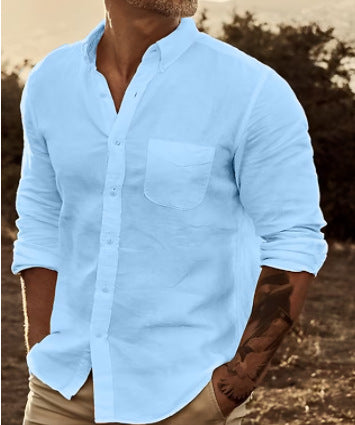 Herren Leichte und atmungsaktive Hemden Stilzeits