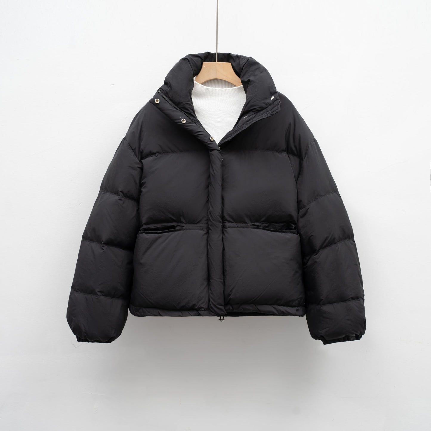 Damen Kompakte Winterjacke mit voluminösem Schnitt Stilzeits