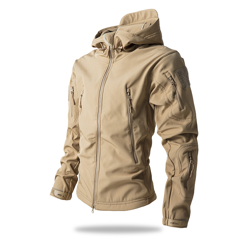 Outdoor Softshell Winterjacke Für Herren | Langarm