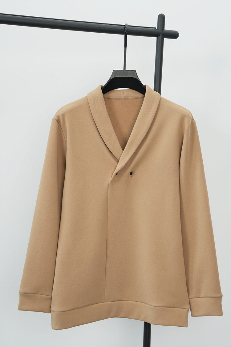 Herren Freizeitjacke mit modernem Schalkragen und praktischen Knöpfen Stilzeits