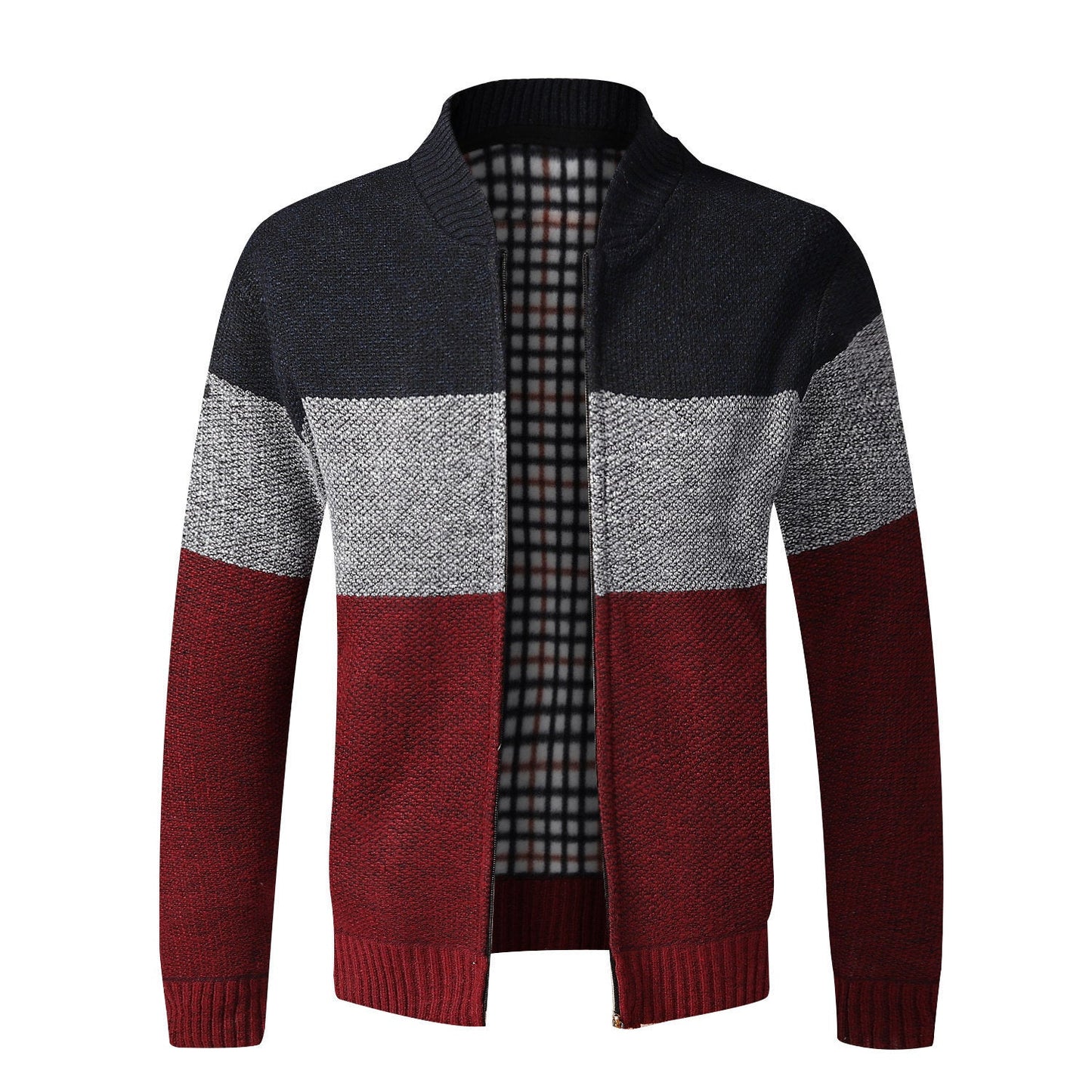 Herren sportlicher Strickcardigan mit modernem Design Stilzeits